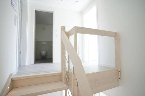 Treppe mit LED-Einbauspots 