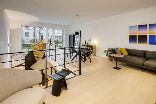 EG_Terrasse - Exklusive Galerie-Loft-Maisonette im Szeneviertel Schwabing