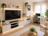 Wohnzimmer KI - Gemütliche Wohnung in zentraler Lage