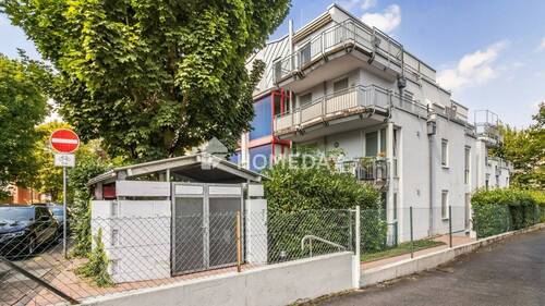 Außenansicht 1 - Moderne Gartenwohnung mit 3 Zimmern, Terrasse und Stellplatz am Sachsenhäuser Berg