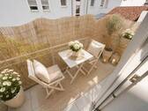 Balkon KI - Familienfreundliche 3-Zimmer-Wohnung mit Balkon in zentraler Lage