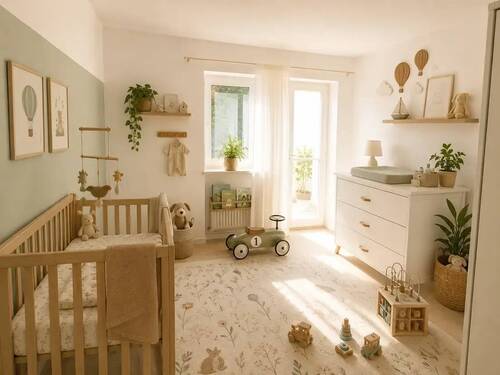 Kinderzimmer KI - Etagenwohnung mit 78,00 m&sup2; in Sulzbach am Main zur Miete