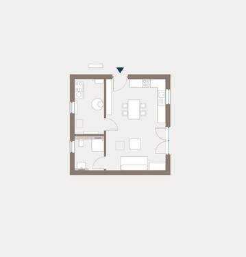 Bild 3 - 1 Zimmer Bungalow in Nossen