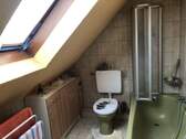 Vollbad im Dachgeschoss - 