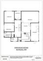 Grundriss Erdgeschoss Bungalow - 