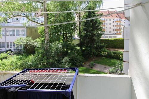 Balkon - Etagenwohnung mit 54,00 m&sup2; in Hannover zum Kaufen
