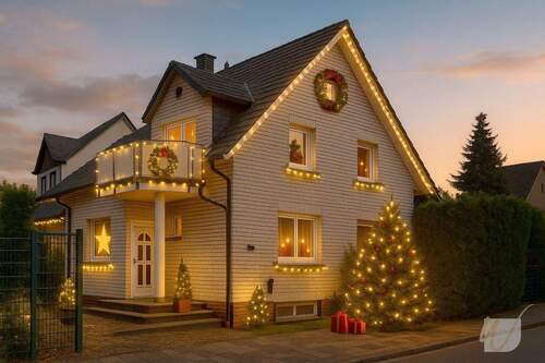 Weihnachten - Einfamilienhaus mit Einliegerwohnung - ruhige Lage für besinnliche Wintertage