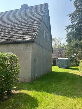 Gibelansicht Zufahrt - Grundstück in Sundhagen zum Kaufen