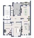 Grundriss - Etagenwohnung mit 112,00 m&sup2; in Hagen zur Miete