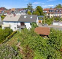 Familienfreundliche Doppelhaushälfte in ruhiger Südlage mit schönem Garten - Stetten