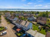 Luftaufnahme zum Bodensee und die Berge - 8 Zimmer Doppelhaushälfte in Stetten