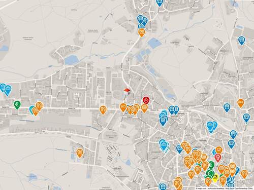 Geolyzer Kartenausschnitt - 