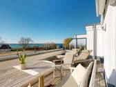 Dachterrasse in Westausrichtung - Exklusives Apartment mit Meerblick & 35 m²- Dachterrasse an der Ostsee