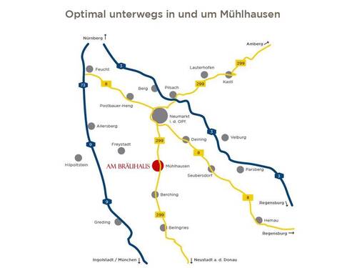 Lage Mühlhausen - 