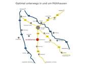 Lage Mühlhausen - 