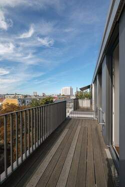 Ausblick von der Dachterrasse - 