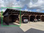 Carport links markiert - 
