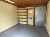 Lagerraum hinter der Garage - 