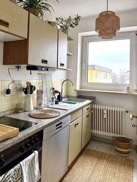 Küche - Etagenwohnung mit 61,00 m&sup2; in München zum Kaufen