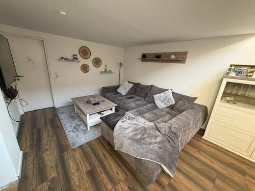 Wohnzimmer - Reihenendhaus mit 122,00 m&sup2; in Weyhe zum Kaufen