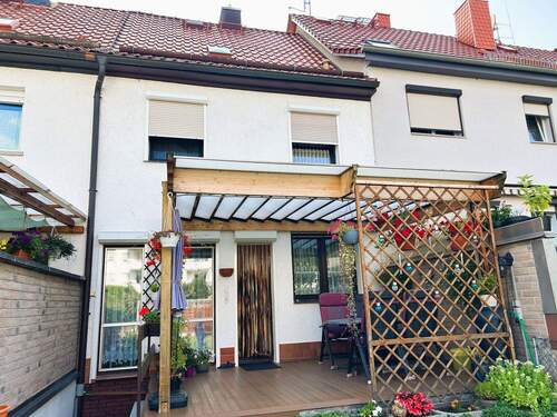Rückansicht - 4 Zimmer Reihenmittelhaus in Merseburg