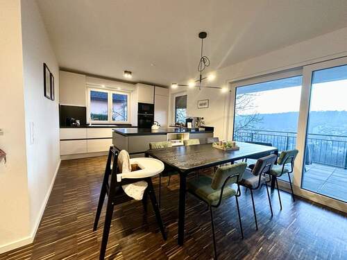 Essbereich - 3 Zimmer Terrassenwohnung zur Miete in Würzburg