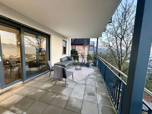 Balkon - 3 Zimmer Terrassenwohnung in Würzburg