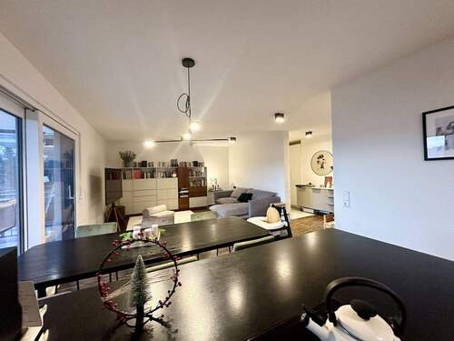 Blick aus der Küche - 