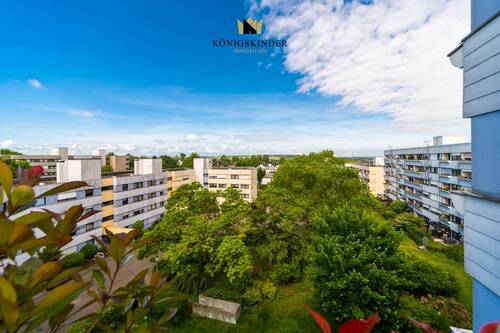 Aussicht - Stilvolle 4-Zimmer-Wohnung mit unverbaubarem Ausblick