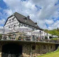 Gästehaus u. Gastronomie - Historische ehem. Mühle von 1651 in Alleinlage unter der Burg Pyrmont - Roes