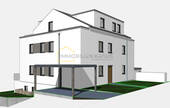 Visualisierung Süd-Osten - 2 Zimmer Etagenwohnung zur Miete in Erlangen / Bruck