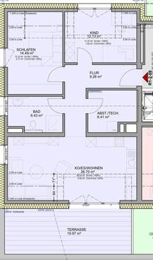 0006 - 3 Zimmer Etagenwohnung zum Kaufen in Bitburg