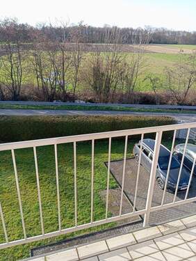 Blick vom Balkon Westen - 2 Zimmer Etagenwohnung zum Kaufen in Ottersweier