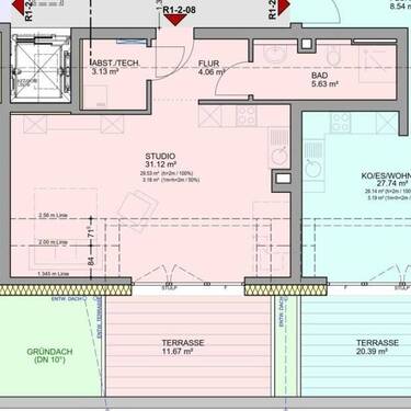0006 - 1 Zimmer Etagenwohnung zum Kaufen in Bitburg