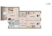Grundriss Obergeschoss - 