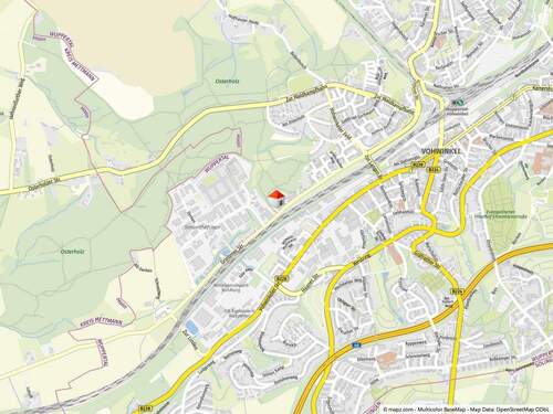 Geolyzer Kartenausschnitt - 