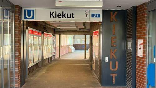 Eingang U-Bahn Kiekut - 