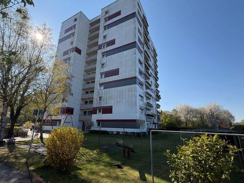 Nordwest - Ansicht - 3 Zimmer Etagenwohnung in Erding