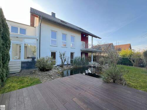 Außenansicht - Großes und exklusives, freistehendes Einfamilienhaus mit mediterranem Charme in Boppard
