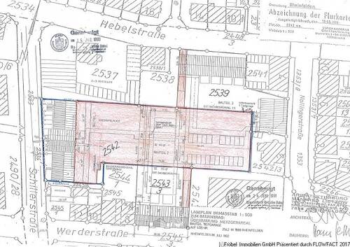 Lageplan - 14 Tiefgaragen-Stellplätze in 79618 RheinfeldenStadtzentrum, Tiefgarage 'Metzger Areal'