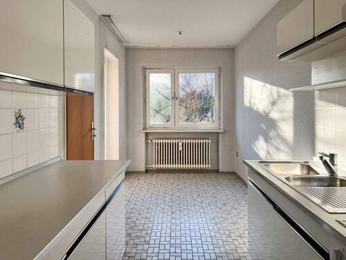 Große Wohnküche - Etagenwohnung mit 100,00 m&sup2; in Hamburg / Poppenbüttel zum Kaufen