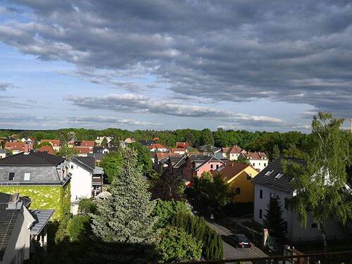Ausblick vom Dachboden - 
