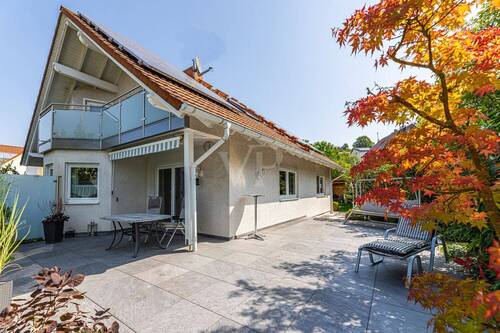 Terrasse - 6 Zimmer Einfamilienhaus zum Kaufen in Niederfüllbach