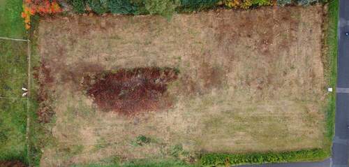 Drohnenbild - Grundstück in Rhauderfehn