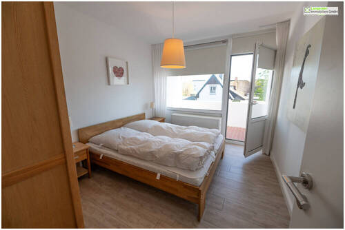 Schlafzimmer - 2 Zimmer Etagenwohnung in Westerland