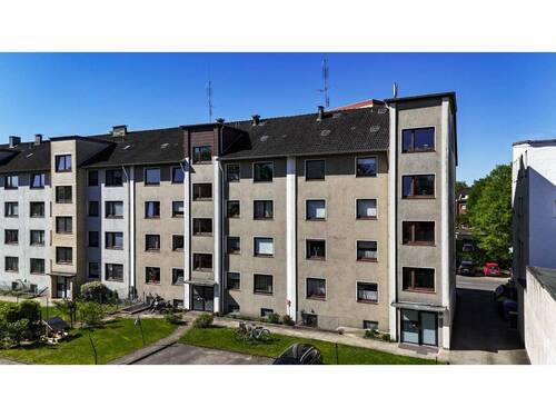 Rückansicht - 2 Zimmer Etagenwohnung in Neumünster