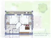 Grundriss Obergeschoss - 