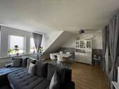 Wohn- und Essbereich - 3 Zimmer Etagenwohnung zur Miete in Soltau