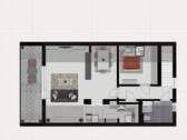 Grundriss Dachgeschoss - 