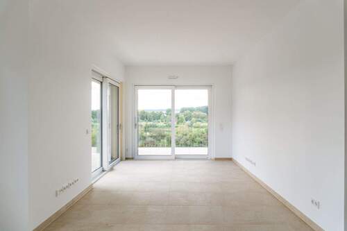 Wohnzimmer/Küche - +++ Exklusive 3-Raumwohnung mit Loggia und Elbblick - Wohnkomfort auf höchstem Niveau +++